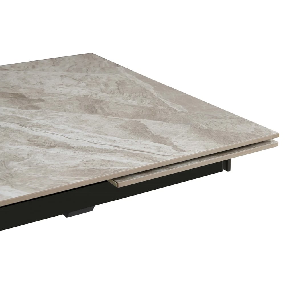 DS Living Zaira 6 Seater Dining Table Marble Pattern Image 3