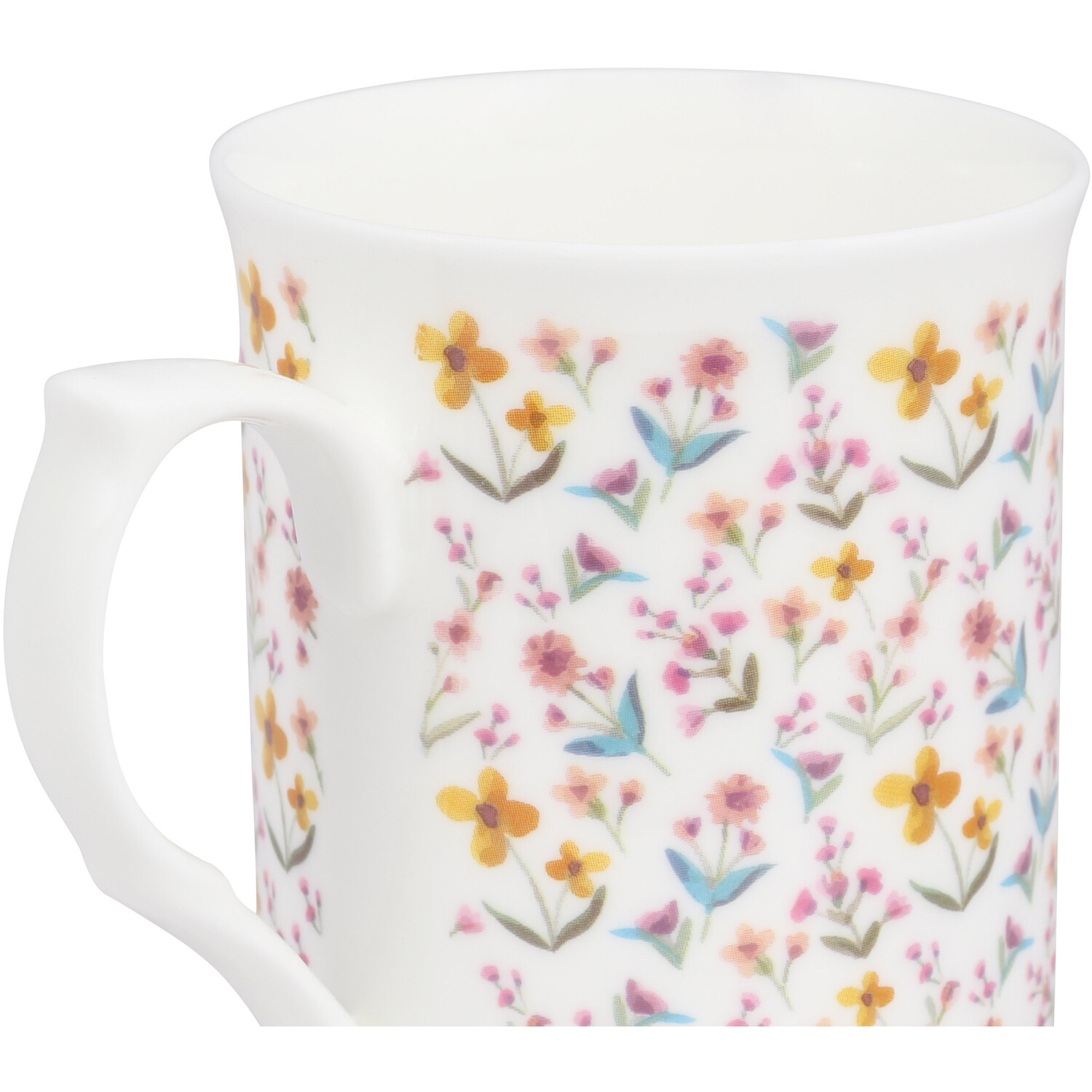 Buxton Lovely Chintz Mug - White Image 3