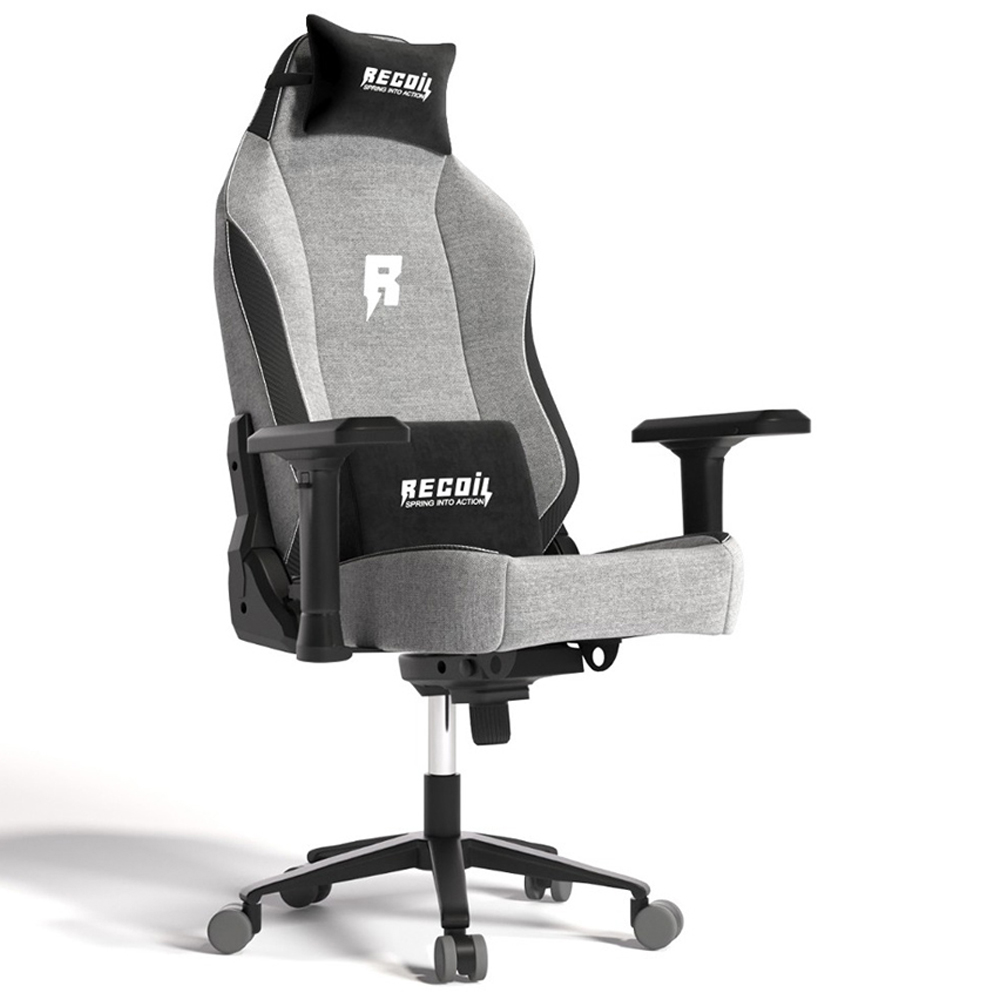Recoil Centurion Black and Grey Gaming Chair Image 2