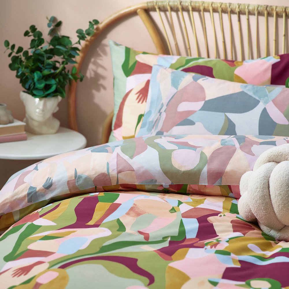 furn. Self Love Super King Multicolour Duvet Set Image 3
