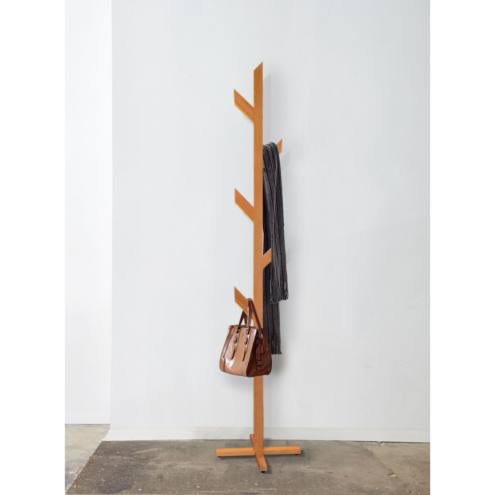 Decorotika Arbrano Light Solid Wood Coat Rack Image 5