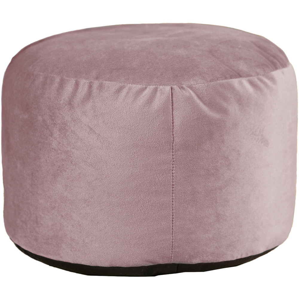 Heather Velvet Foot Stool Image 2