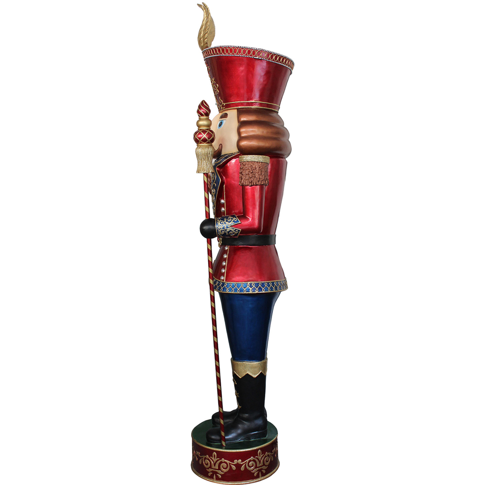 The Christmas Centre Traditional Giant LED Nutcracker 230cm Image 4