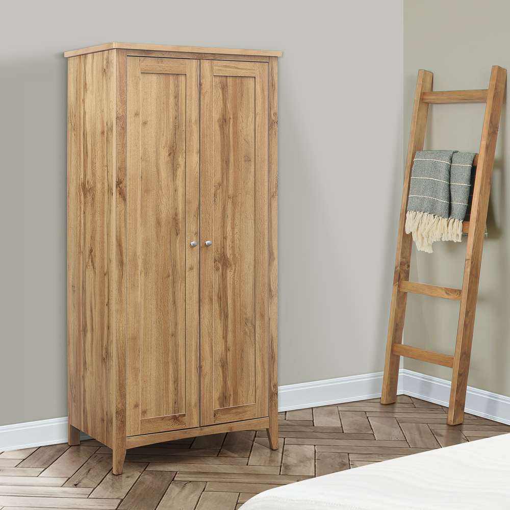 Hampstead 2 Door Wooden Wardrobe Image 6