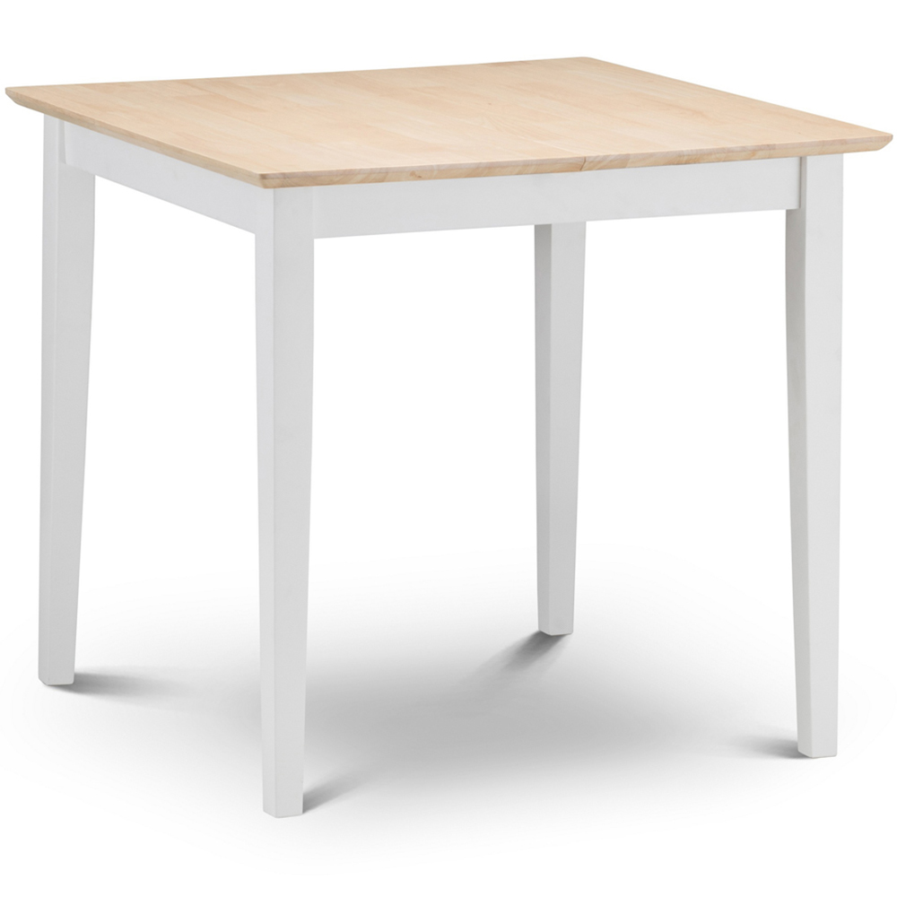 Julian Bowen Rufford 4 Seater Dining Set Ivory Image 4