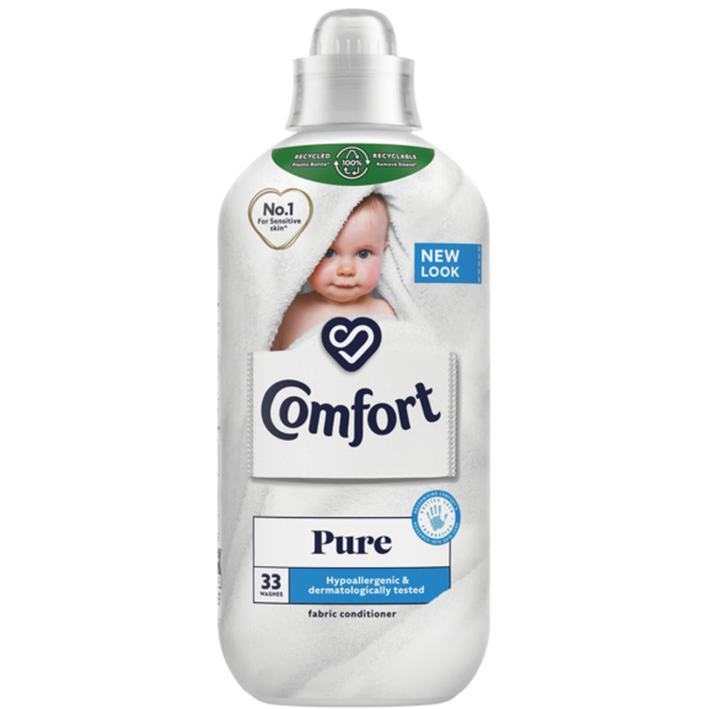 Comfort Pure Fabric Conditioner 33 Washes 990ml Image