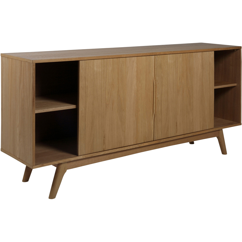 Florence Marte 2 Door 4 Drawer Oak Sideboard Image 6