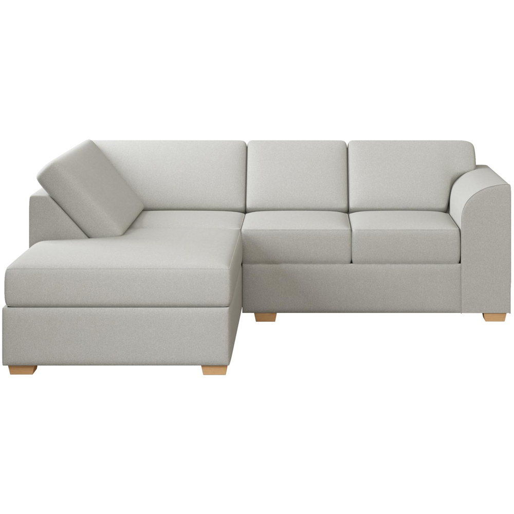 Modo 3 Seater Venice Mink Left Hand Fixed Back L-Shape Corner Sofa Image 3