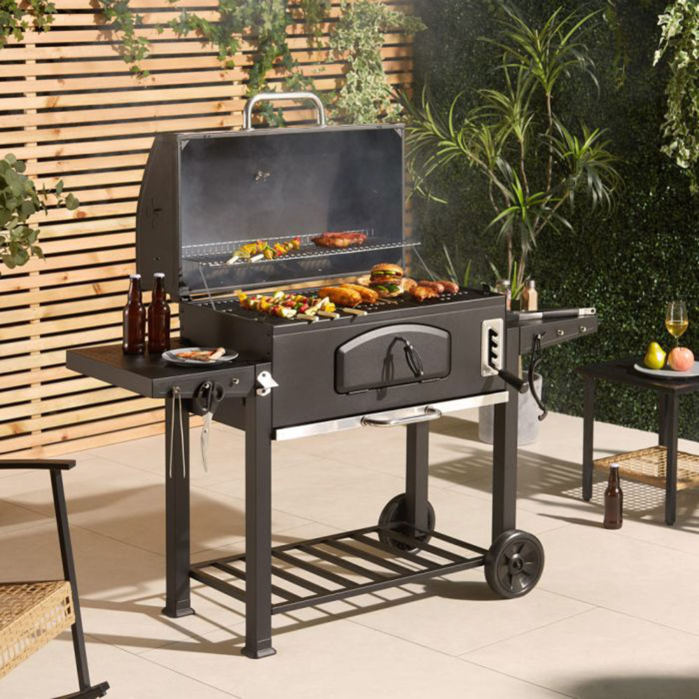 VonHaus Extra Large American Style BBQ Image 2