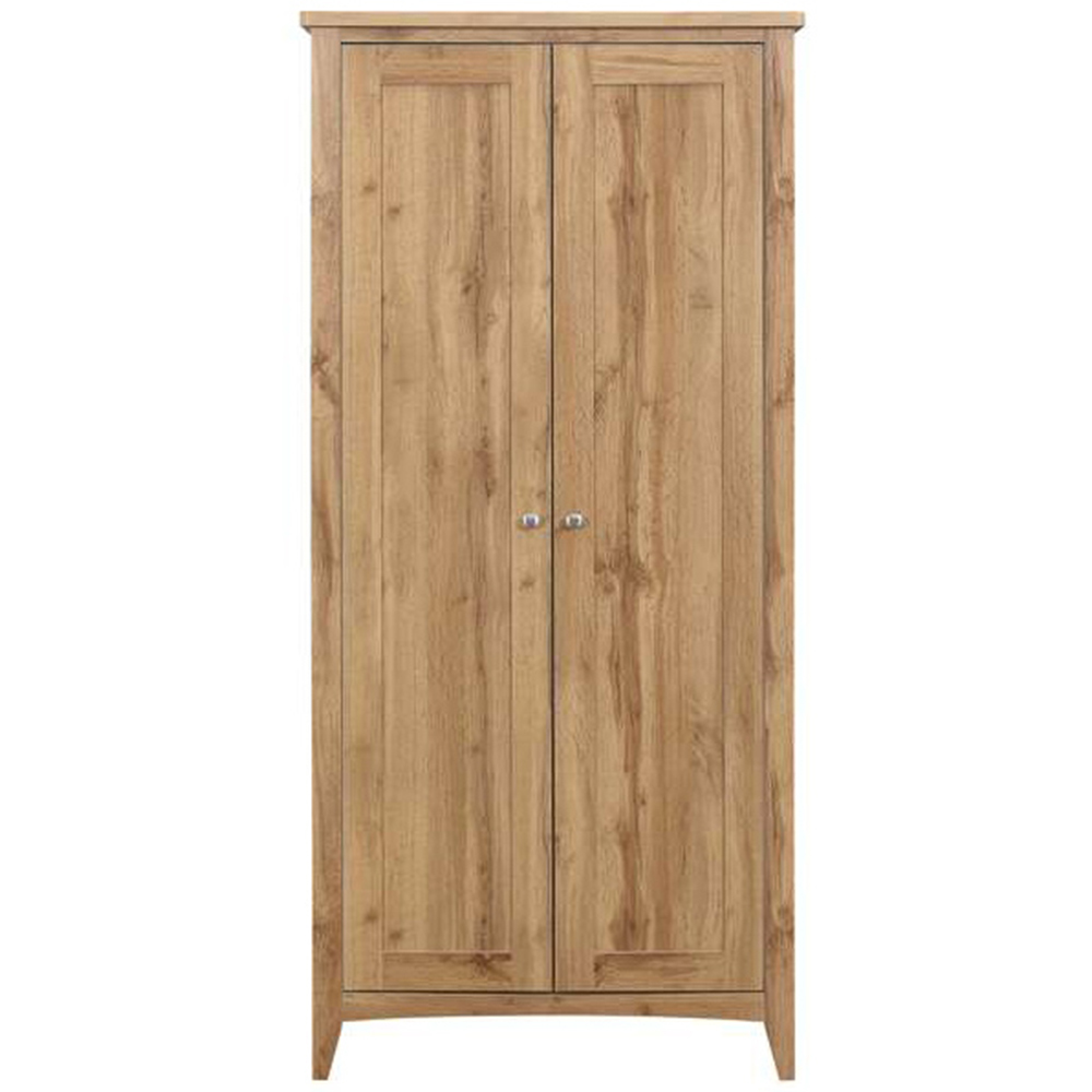 Hampstead 2 Door Wooden Wardrobe Image 3
