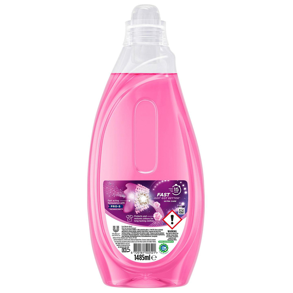 Persil Bio Ultra Care Laundry Detergent 55 Washes 1.485L 5 Pack Image 3