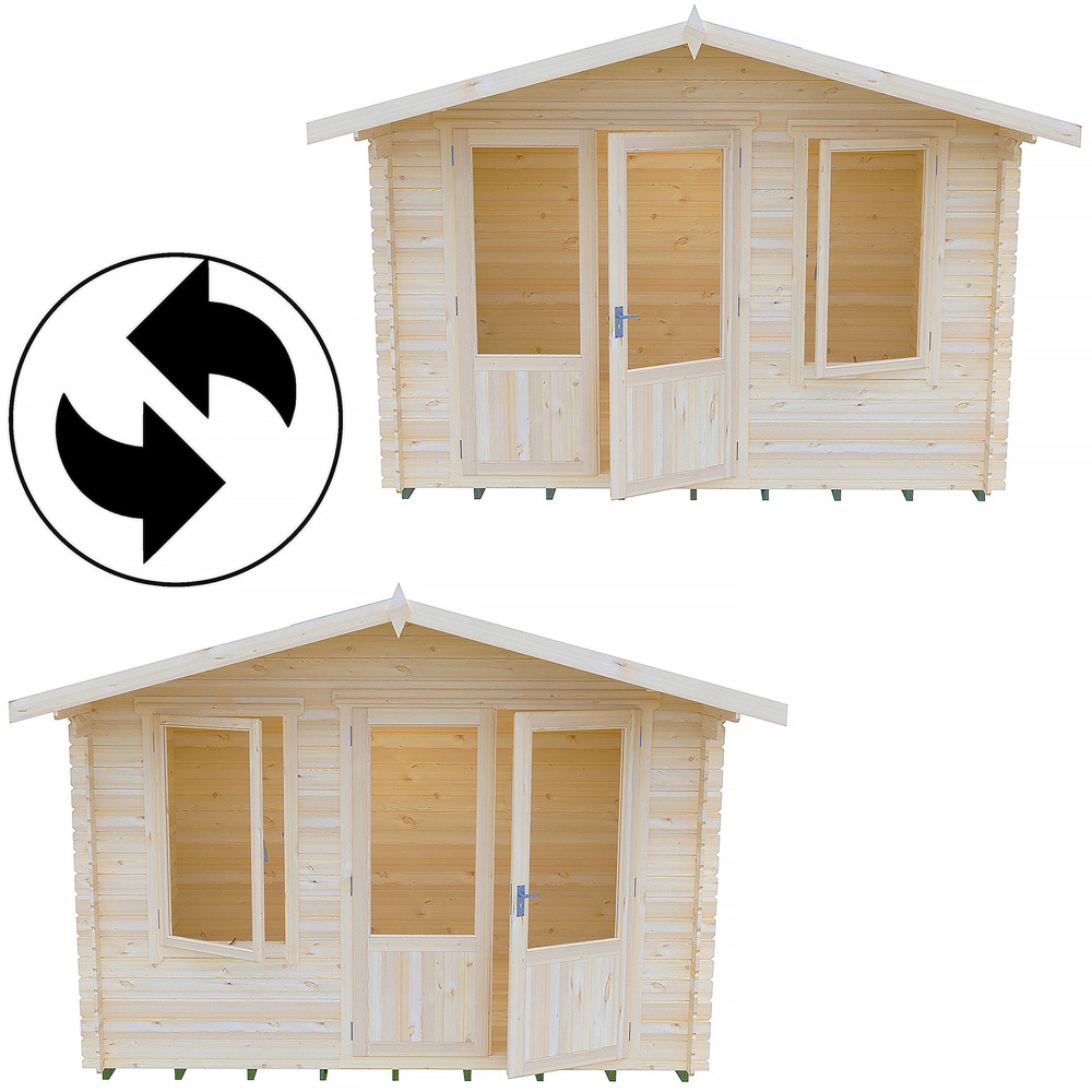 Shire Berryfield 11 x 8ft Wooden Log Cabin Image 6