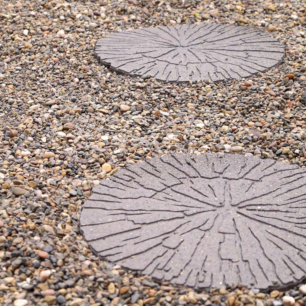 Garden Gear 45cm Earth Cracked Log Stepping Stone 16 Pack Image 4