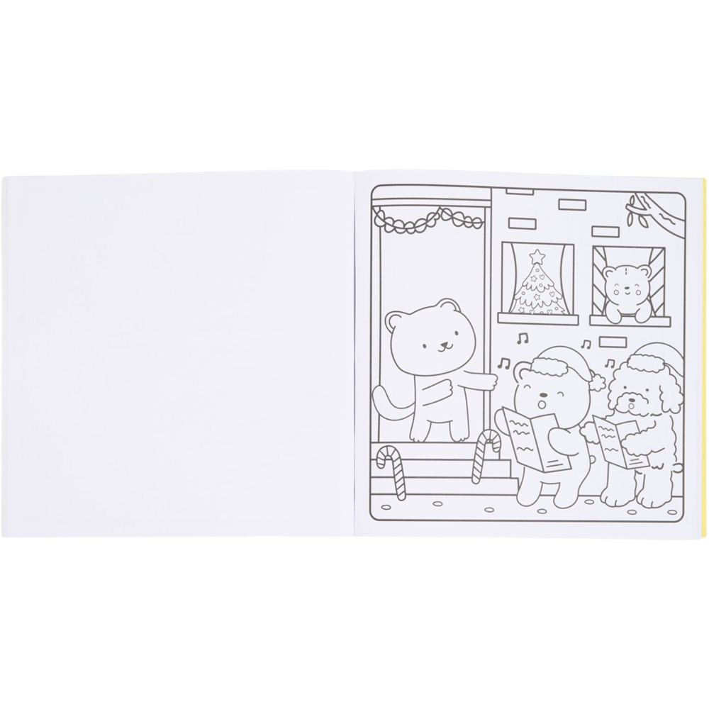 Sunny Vibes Cosy Christmas Colouring Book Image 3