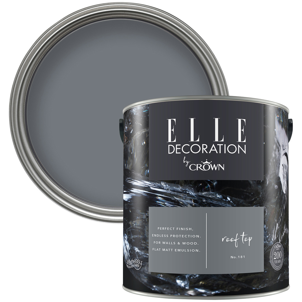 Elle Decoration Roof Top 181 Flat Matt Emulsion Paint 2.5L Image 1