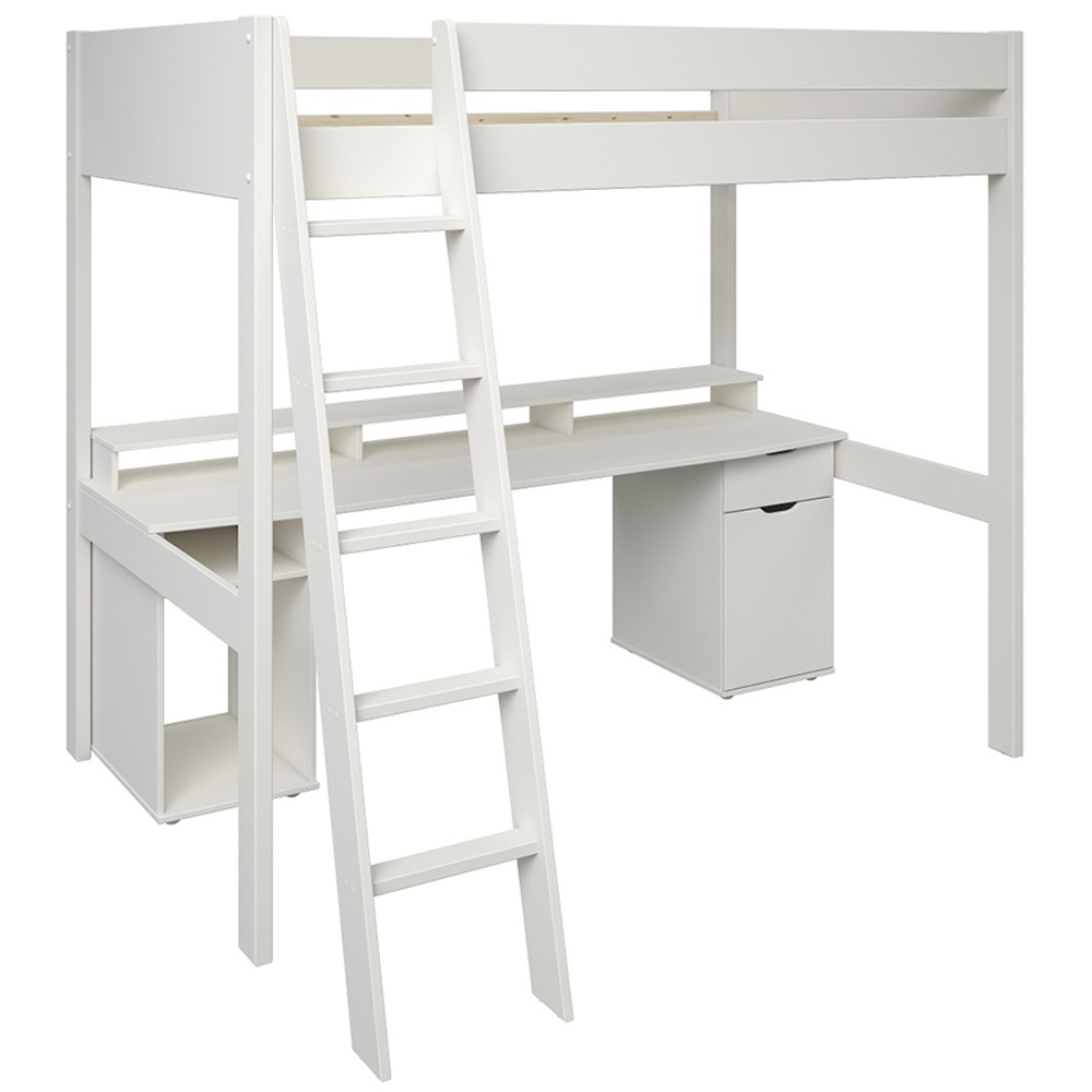 Noomi Tera Small Double White Gaming High Sleeper Image 2