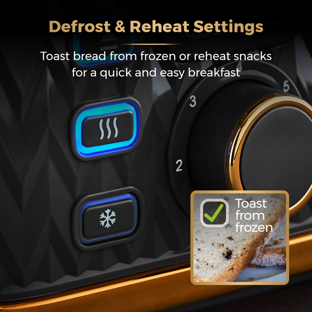 Tower Empire EEJB323 4 Slice Toaster and 1.7L Kettle Set Image 3