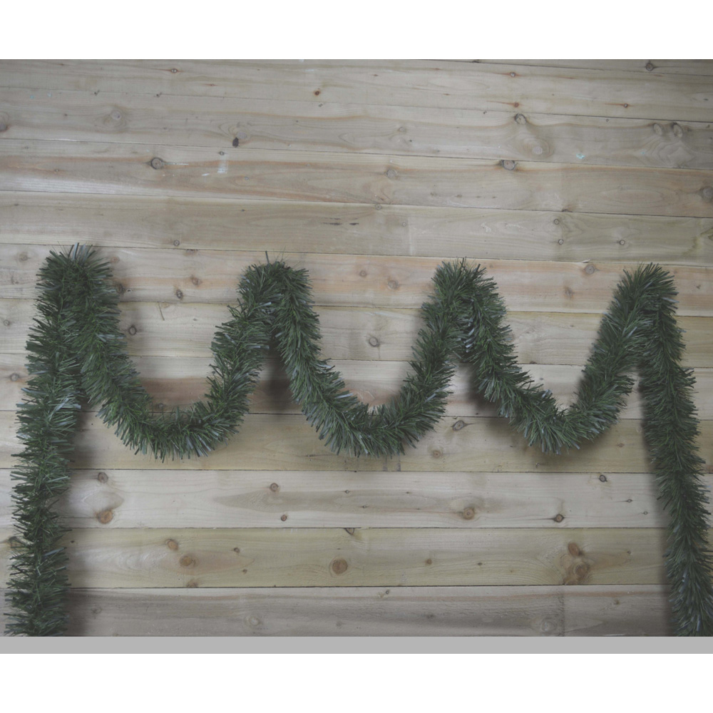 Samuel Alexander Green Chunky Cut Tinsel Garland 10m Image 7