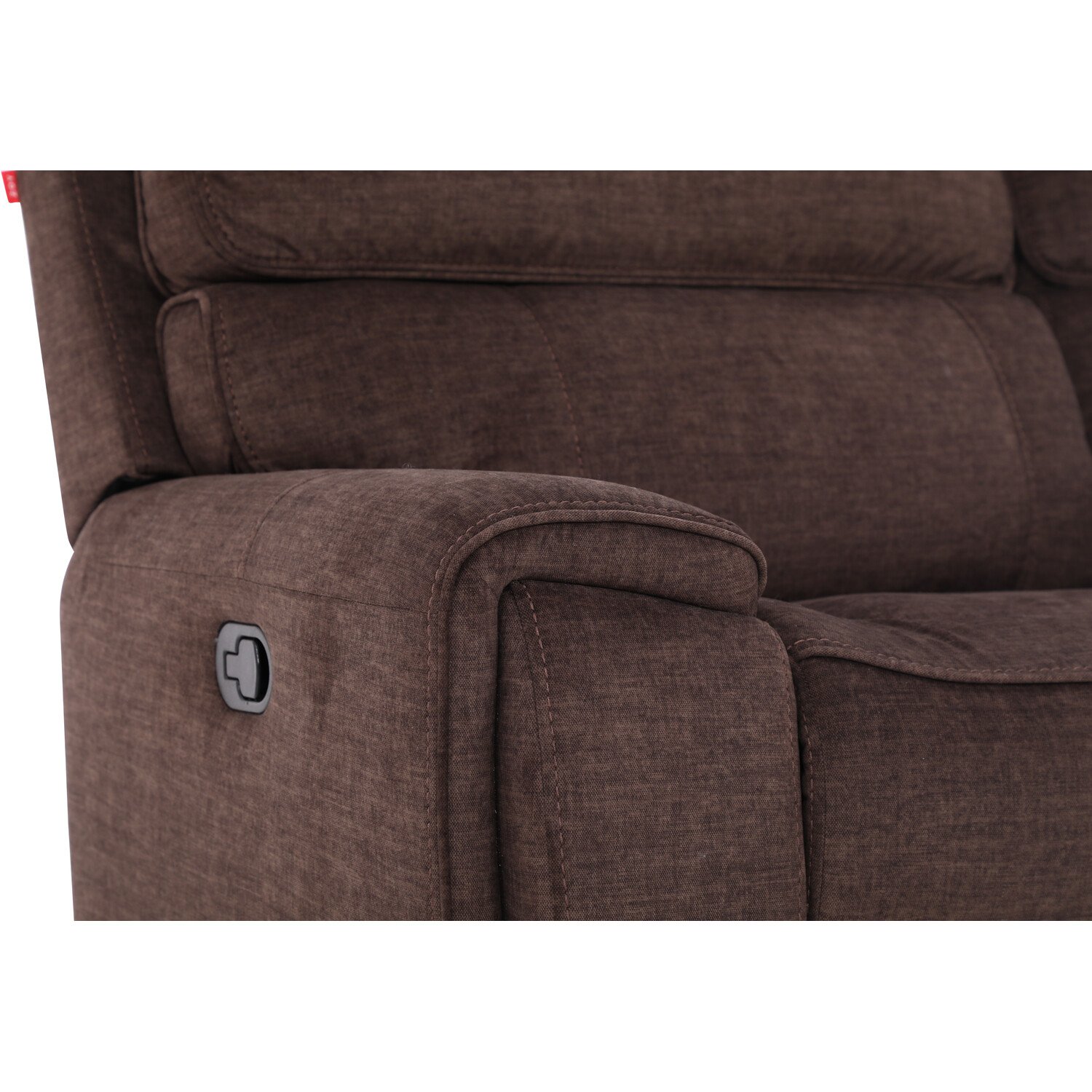 Cancun 5 Seater Brown Corner Sofa Image 5