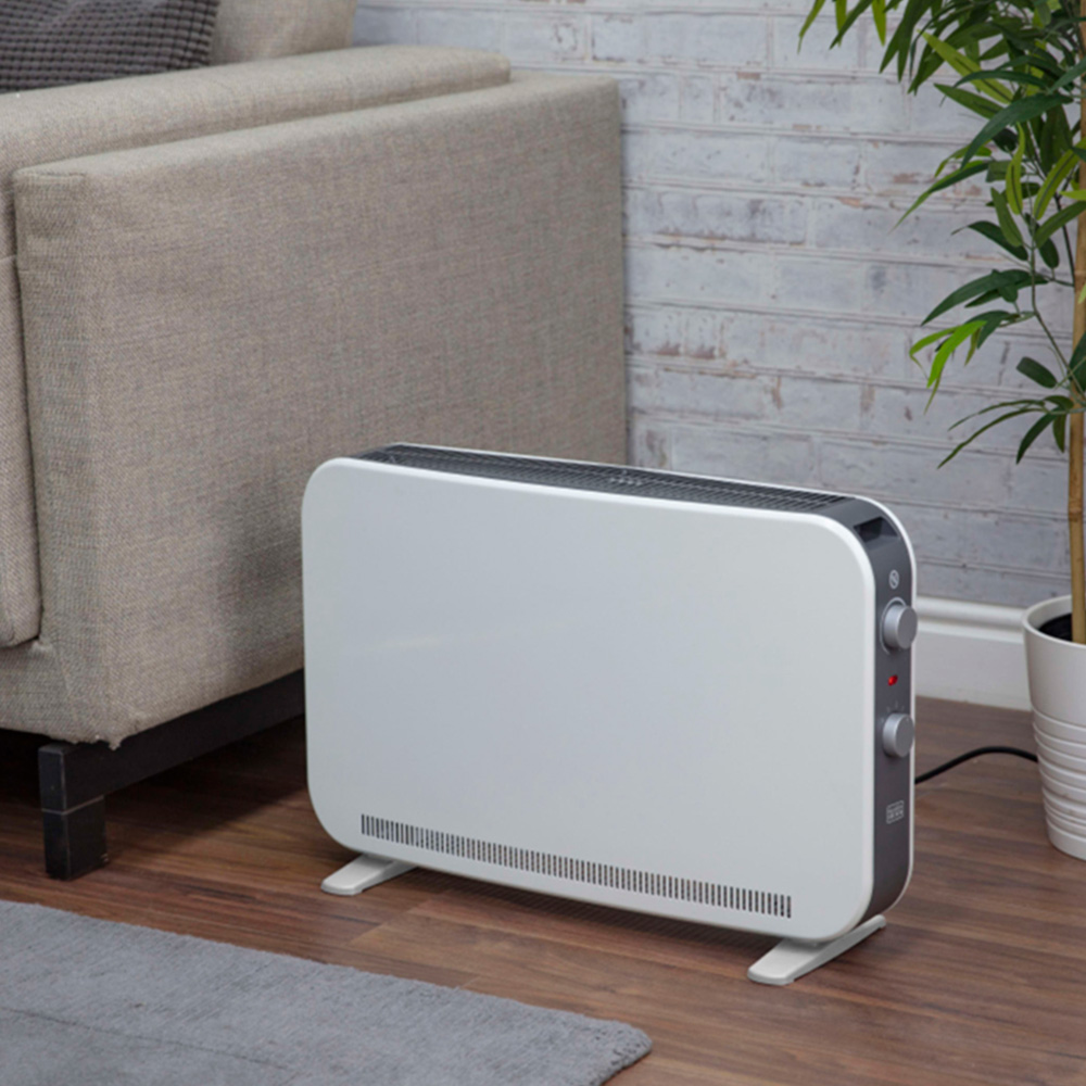 BLACK+DECKER White Convection Heater 2200W Image 5