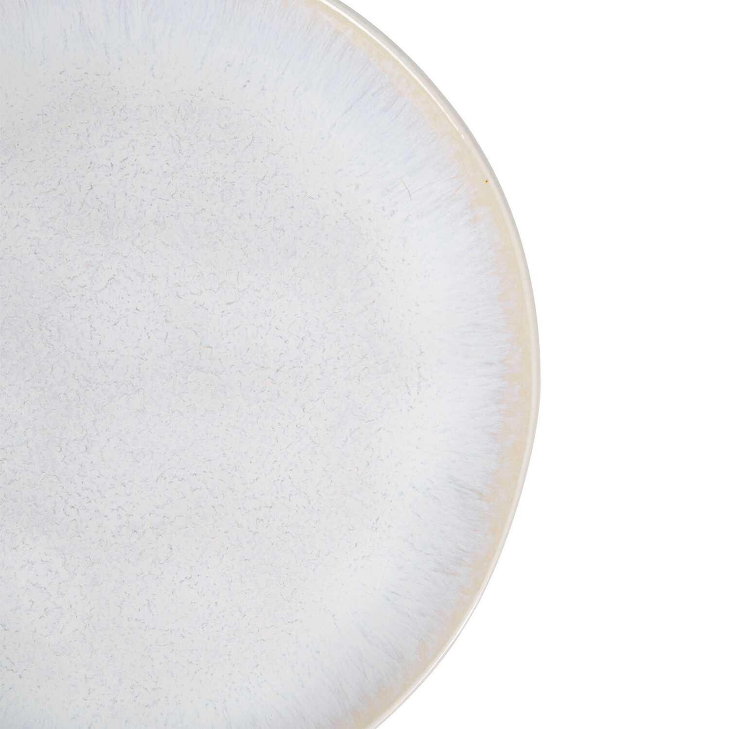 White Textured Plate - White / Dinner Plate Image 5