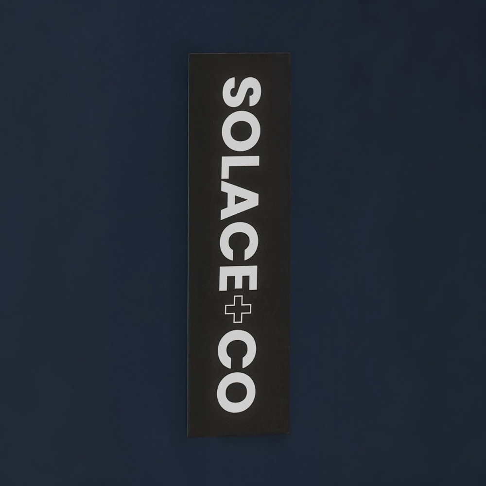 Solace+Co Addison 3 Seater Blue Velvet Sofa Image 7