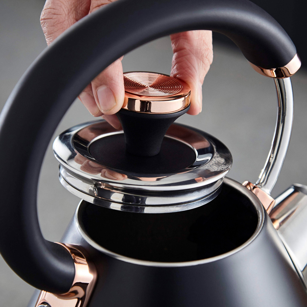 Tower Cavaletto EEJB226 Black Kettle 1.7L and 4 Slice Toaster Image 5