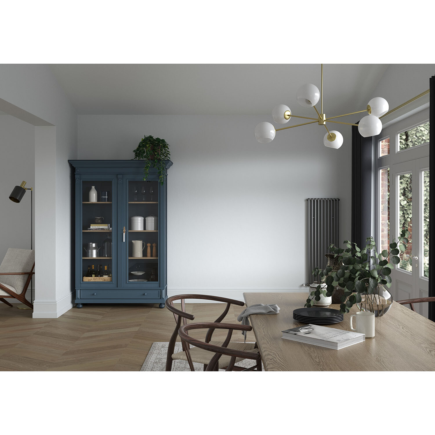 Dulux Heritage Wood and Metal Lead White Eggshell Paint 750ml Image 5