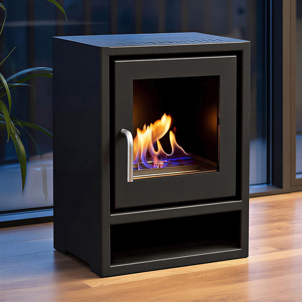 Royal Fire Charcoal Freestanding Bioethanol Stove 2.2kW Image 2