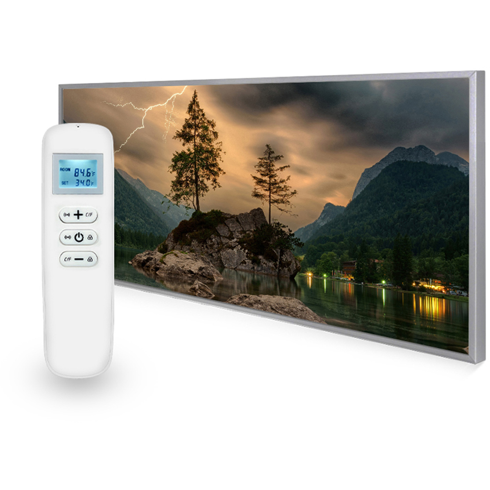 Mirrorstone Nexus Thunder Mountain Picture Wi-Fi Infrared Heating Panel 700W 595 x 1195mm Image 2