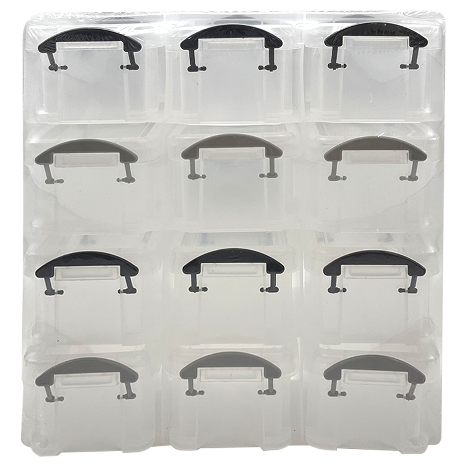 Clear Storage Box 12 Pack Image 2