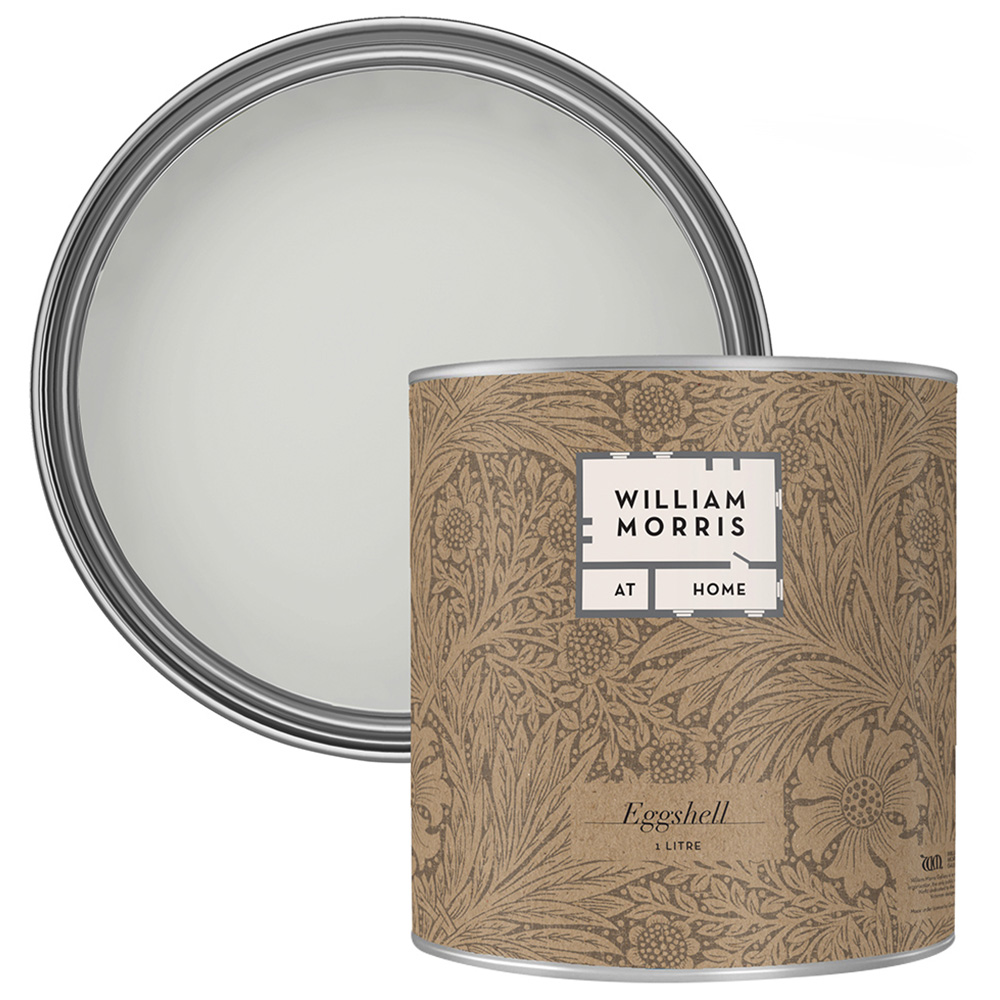 William Morris At Home Cotton Weft Eggshell Paint 1L Image 1
