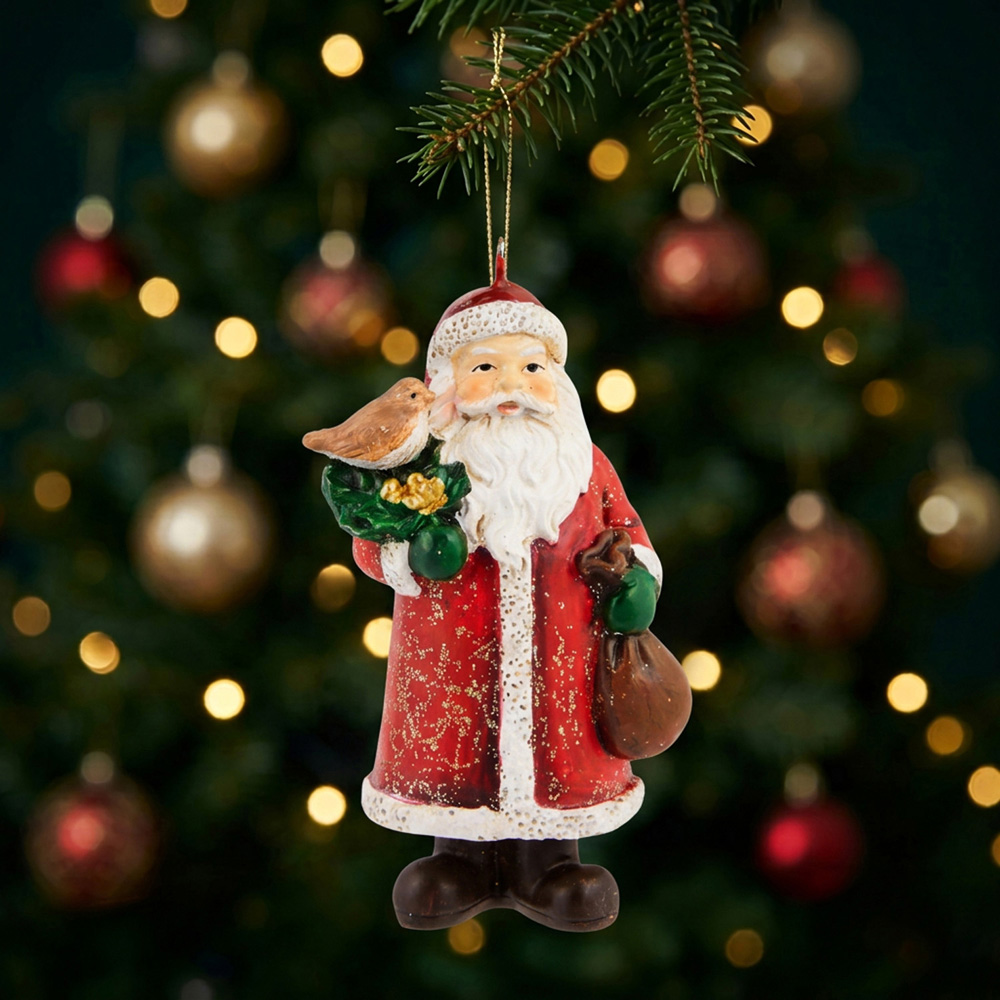 Santa Claus Hanging DecorationRed Image 2