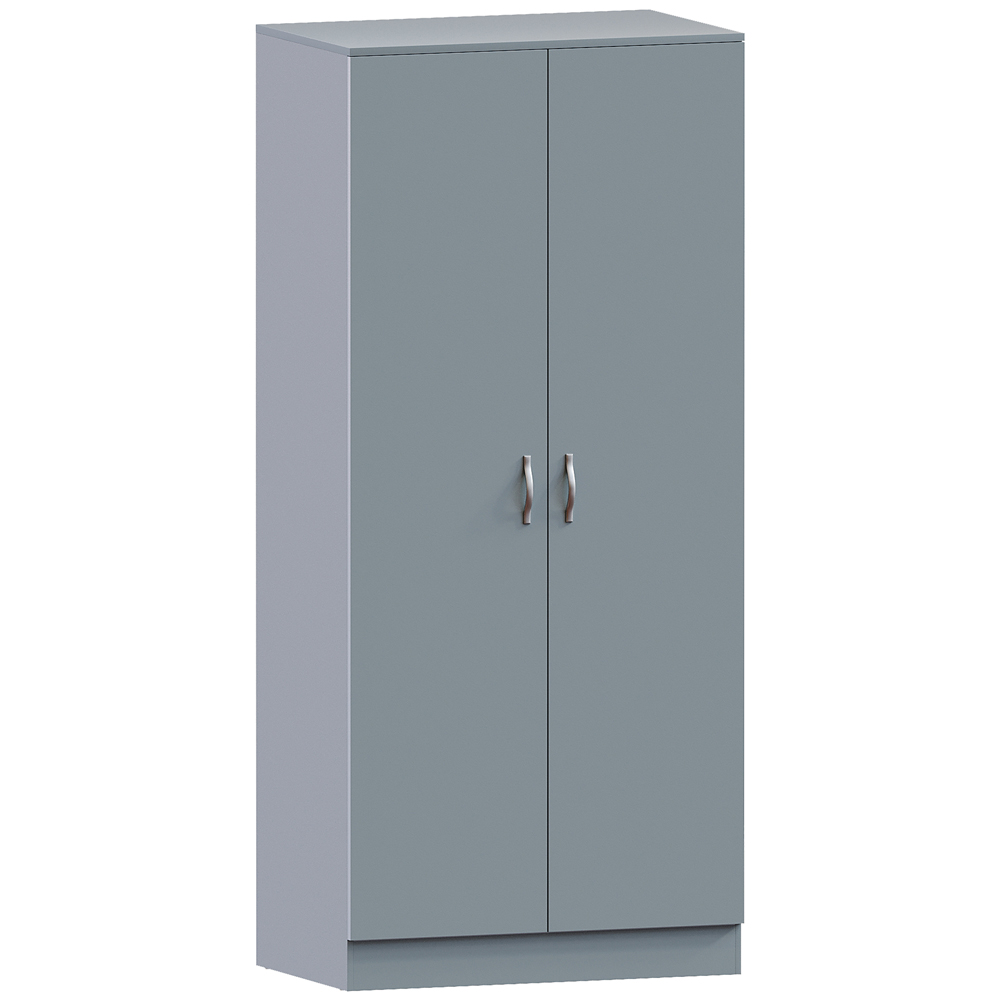 Vida Designs Riano 2 Door Grey Wardrobe Image 2