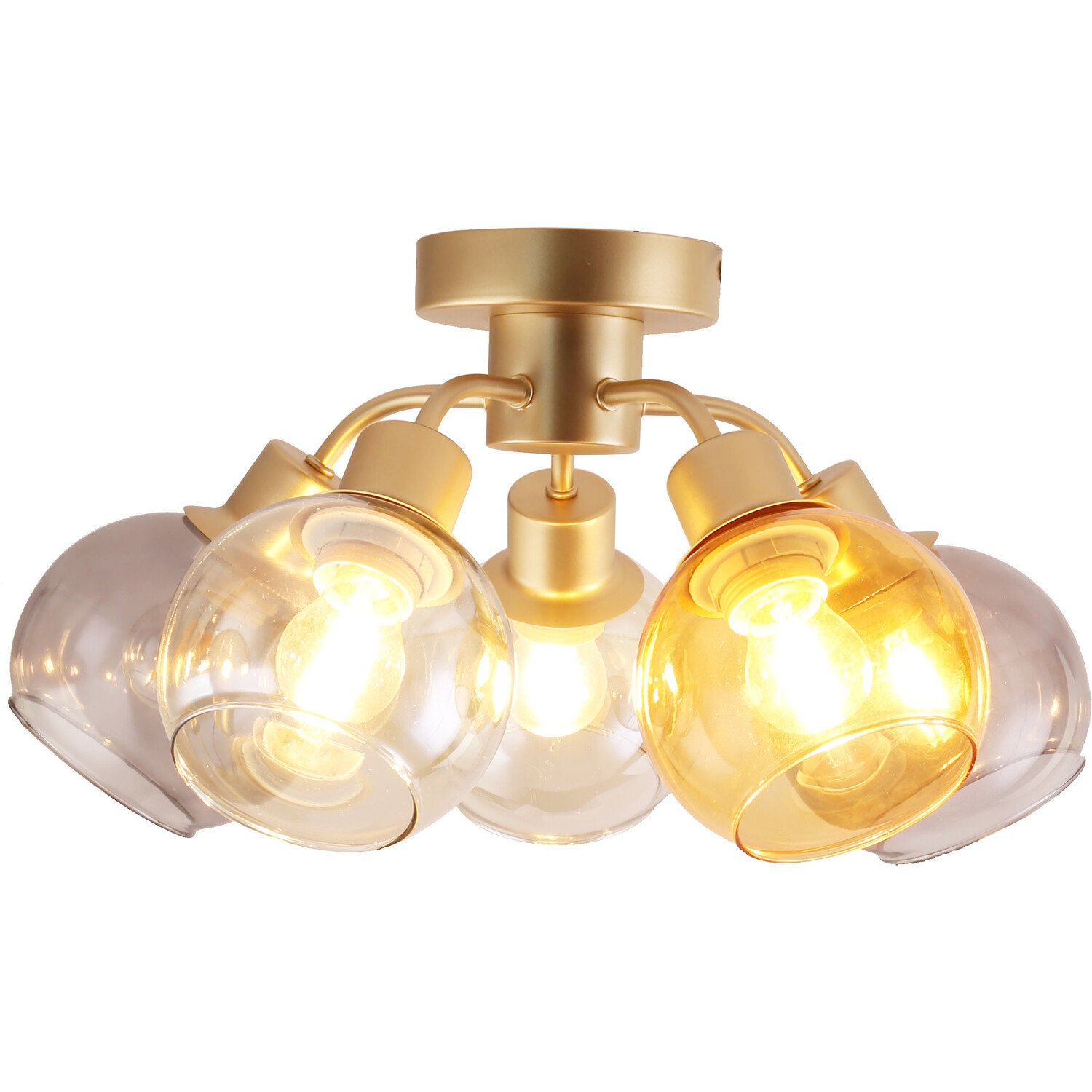 Shaunna Ceiling Fitting Gold Image 4