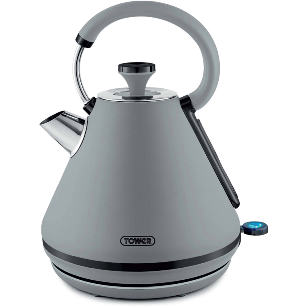 Tower Sera EEJB328 Grey 4 Slice Toaster and 1.7L Kettle Set Image 3