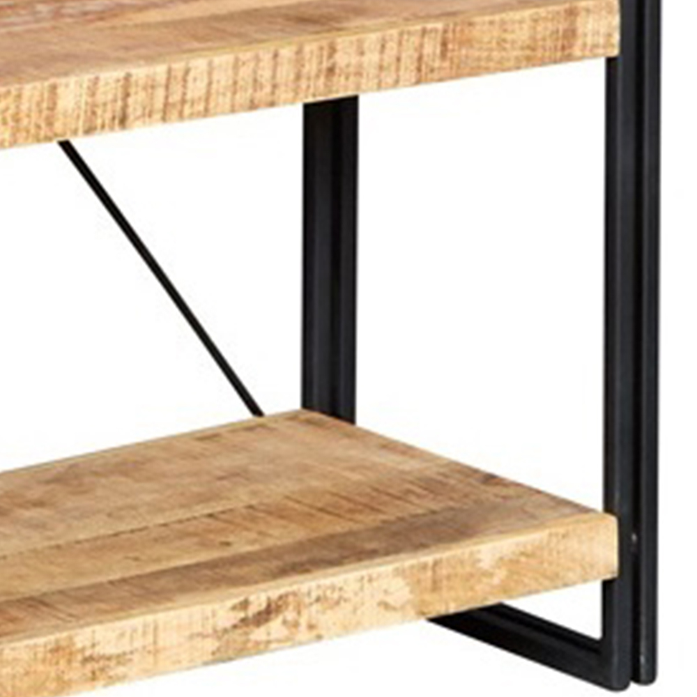 Brooklyn Carnaby 5 Shelf Industrial Large Open Bookcase Image 3