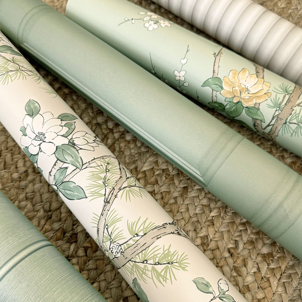 Belgravia Decor Bridgit Sage Wallpaper Image 4