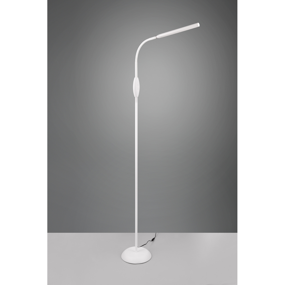 TRIO Toro White LED Floor Lamp Image 7