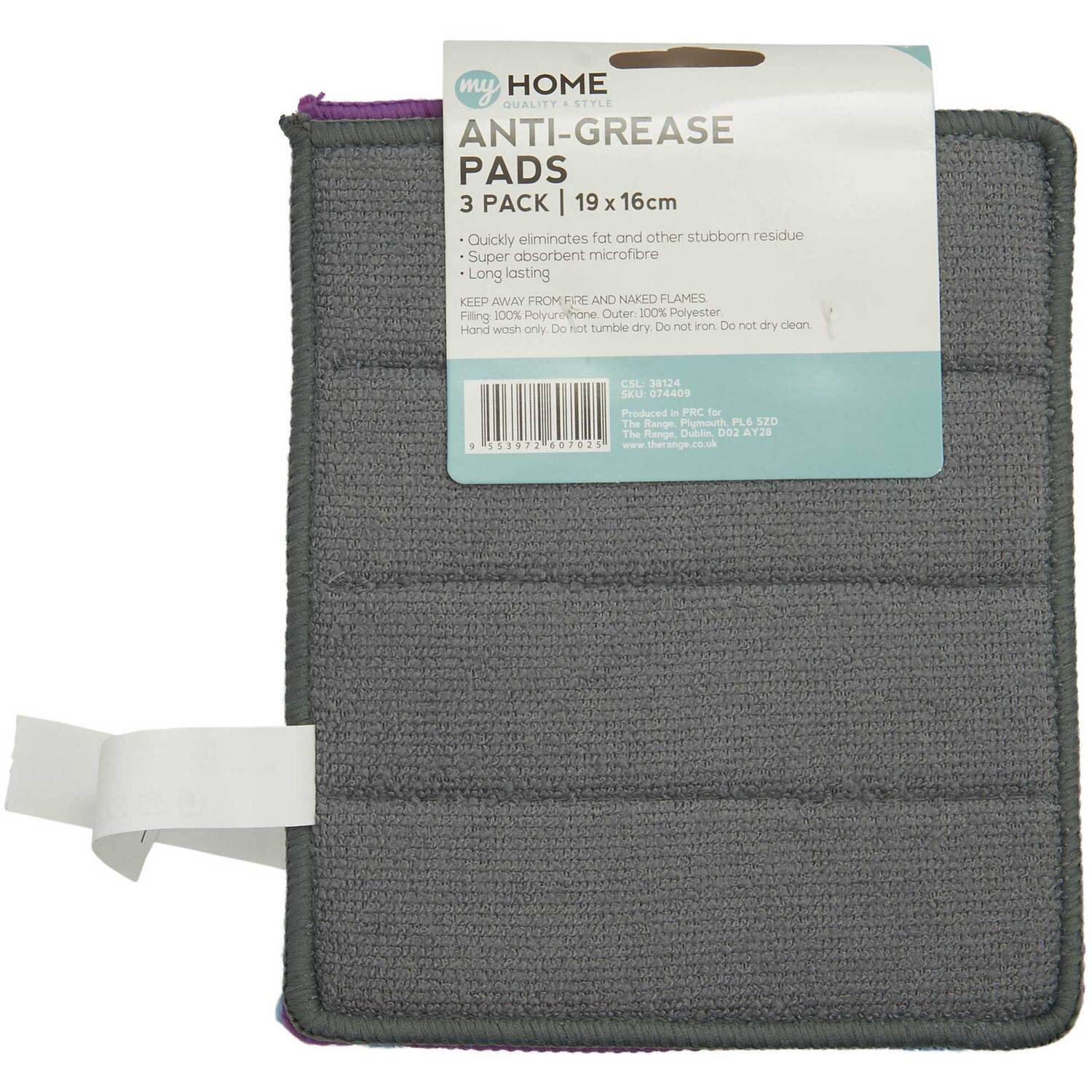 My Home Pack of 3 Anti Grease Pads Image 3