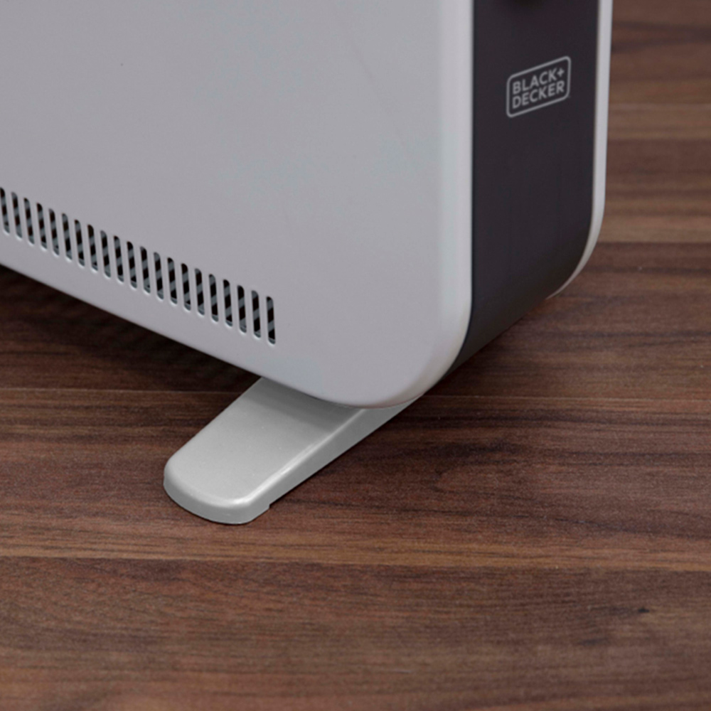 BLACK+DECKER White Convection Heater 2200W Image 2