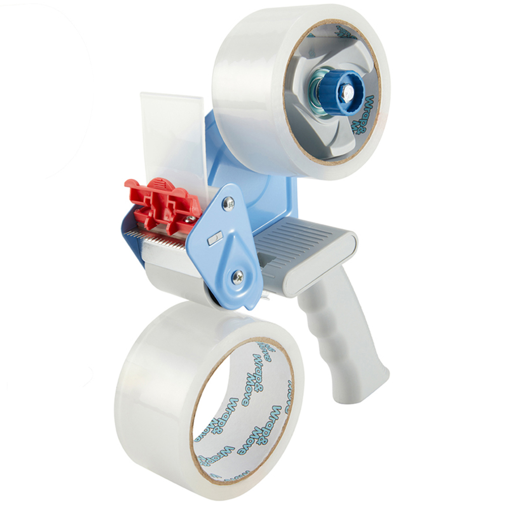 Wrap & Move Moving Tape Dispenser Gun with Tape 2 Pack Image 2