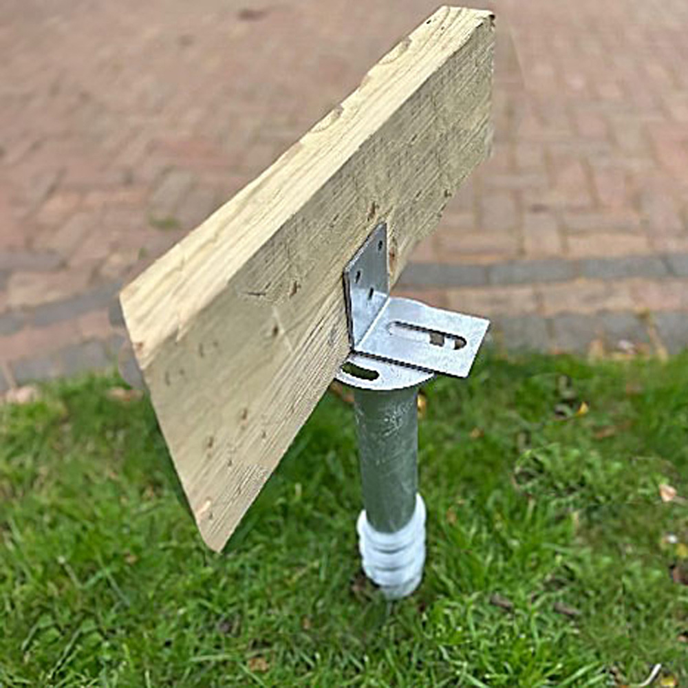 Shire Gorilla Base DIY 1 Ground Screw Foundation Kit Image 4
