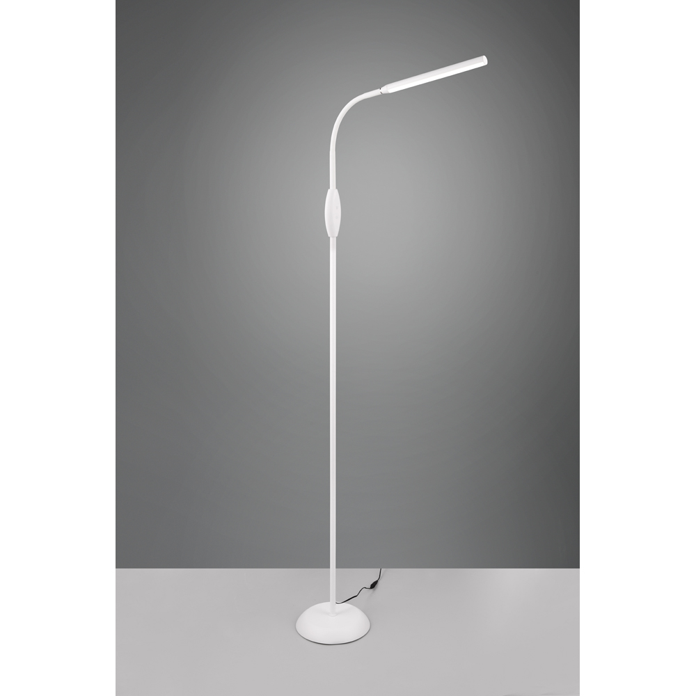 TRIO Toro White LED Floor Lamp Image 5