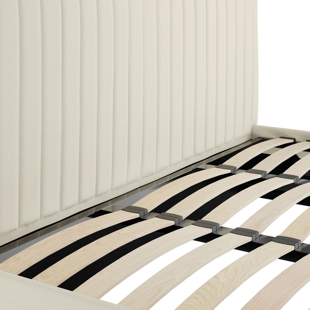 LPD Home Berlin Milk Super King Size Ottoman Bed Image 6