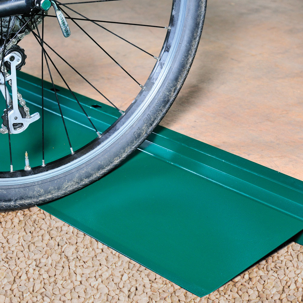 Asgard Saracen 5 x 4ft Double Door Grey High Security Apex Garden Shed Image 6