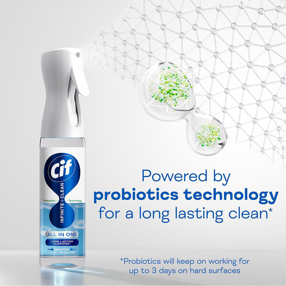 Cif Infinite Clean All in One Lotus and Mineral Salt Cleaner Reload 280ml 12 Pack Image 7