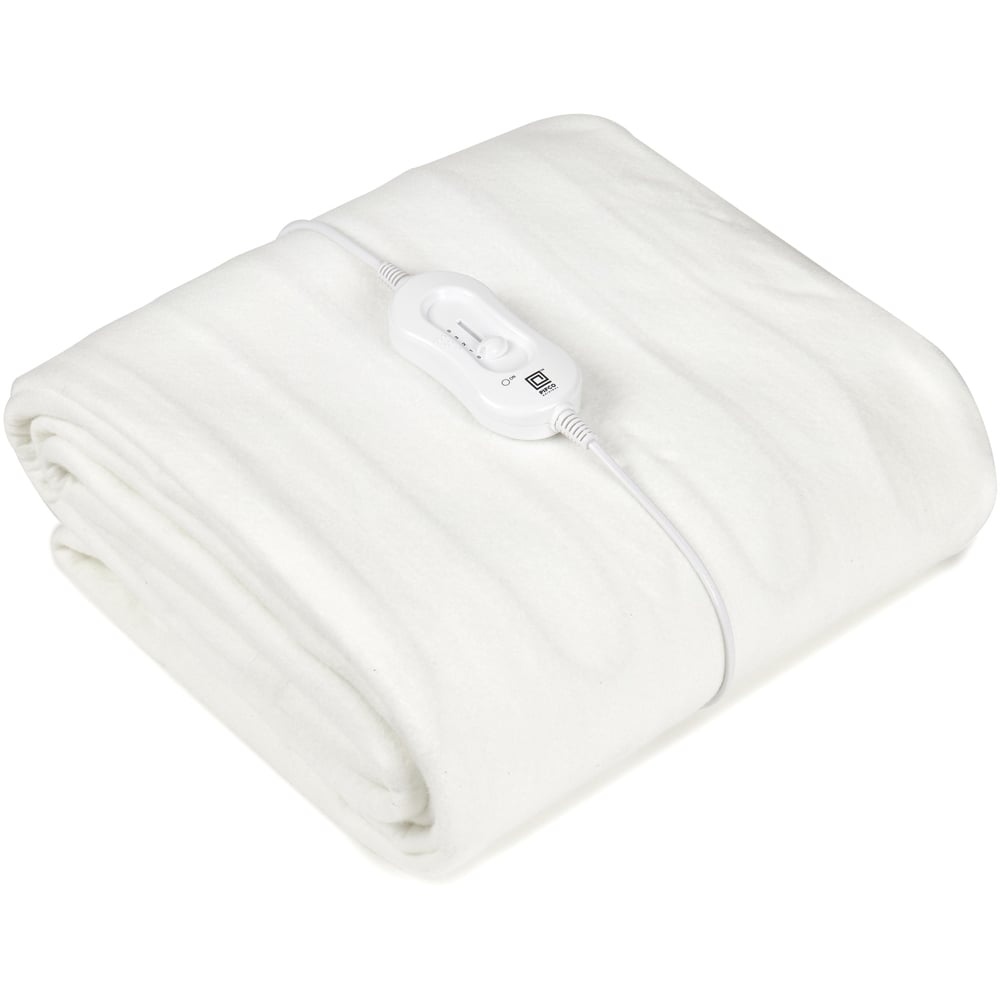 Pifco Double White Electric Blanket Image 1