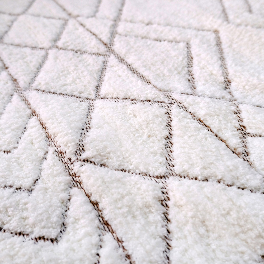Evu Angora White Rug 80 x 150cm Image 4
