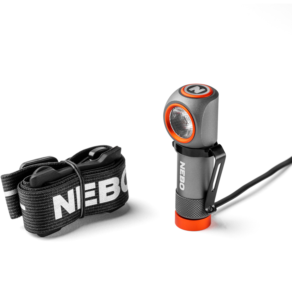 Nebo Einstein 600+ 2-in-1 600 Lumens Rechargeable Headlamp and Work Light with Magnetic Base Image 3